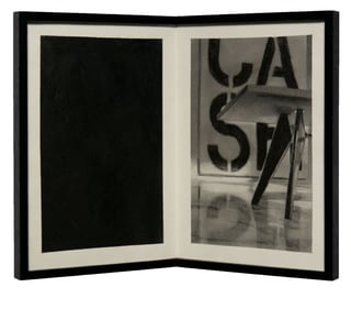 Paris Drawings - when the money disappears, Christopher Wool