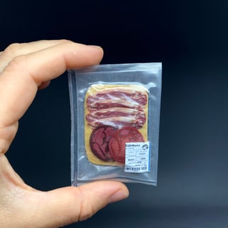 Speck und Zunge