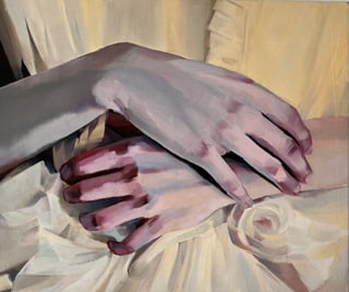 Hands of a Young Women